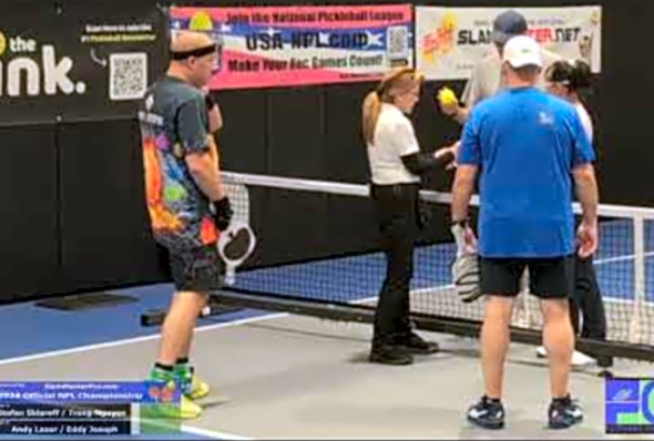 Game 1/3 Official NPL National Pickleball League 2024 Championship. www.USA-NPL.com XPO Slam Master