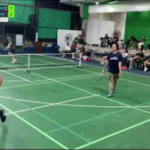 Elijah/Chris vs. Alfonso/Kevin Men&#039;s Doubles Pickleball game at SPS Pick...
