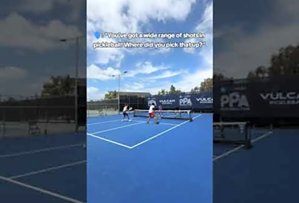 Curious About Pickleball Shots? Discover Them in Our App! Link in BIO! atZaneNavratilPickleball