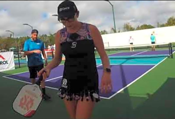 2019 World Pickleball Championships Steve Deakin/Martina Kochli VS John David/Abbie Brooks