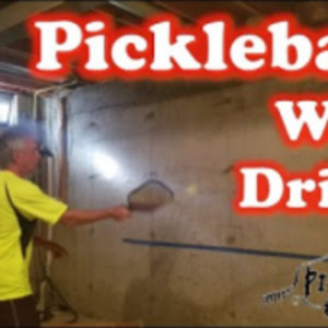 10 Great Pickleball Wall Drills to Practice while we are all Locked Down...