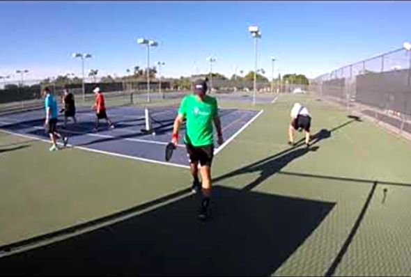 2020 AZ Open Pickleball Tournament Men&#039;s Doubles Pro Friday R1