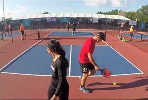 2023 US Open Pickleball Championships Mixed Pro Doubles Qualifier R1