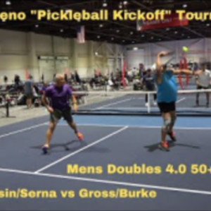 Reno &quot;Pickleball Kickoff&quot; Tournament Men&#039;s Doubles 4.0 50 Elmasin/Serna ...