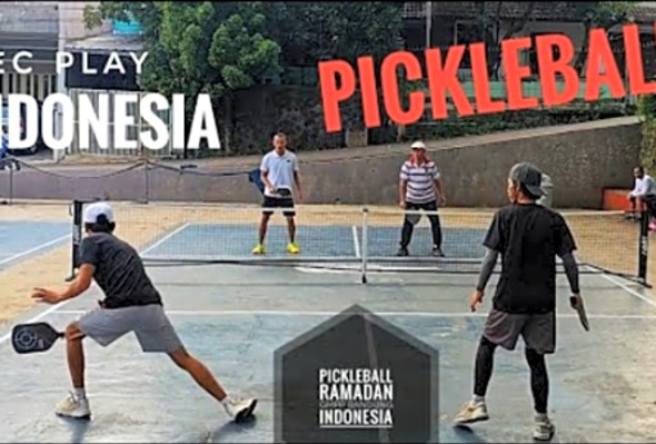PICKLEBALL RAMADAN - Rec Play Bastian-Eka v Rudini-Rukman #pickleballindonesia