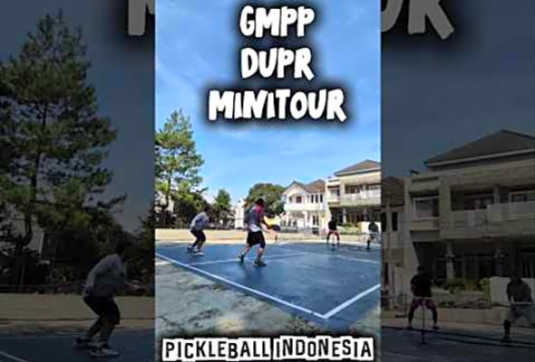 HIGHLIGHTS GMPP DUPR MINITOUR #pickleball #pickleballindonesia #pickleballtournament