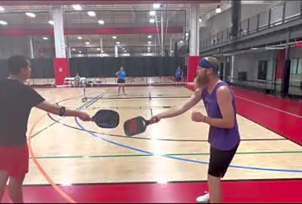 The King of Pickleball with the Best Beard: tell me otherwise! #pickleball