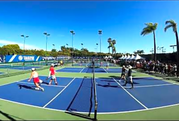 2022 PPA Takeya Showcase Mixed Pro Doubles Ben Johns Catherine Parenteau Ky McMakin Tracie DeJager