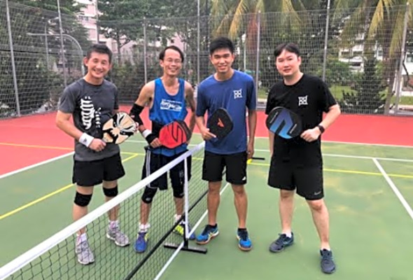 4K Semifinal CS/BC vs Jimmy/Ben Game 2 Pickleball Asia Flex League SG - Men&#039;s Doubles 19 Advanced