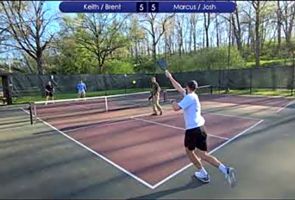 Keith and Brent vs. Marcus and Josh - 4.0 Pickleball Match