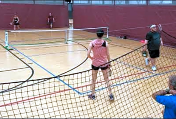 2018 International Indoor Pickleball Championships - 4.0 Mixed Doubles Final - Game 3