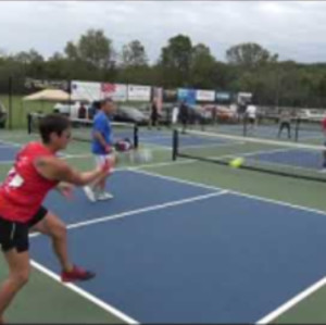 Pickleball Tournament Lisa Frumhoff/Chris Carpenter vs sansoucie/John Kl...