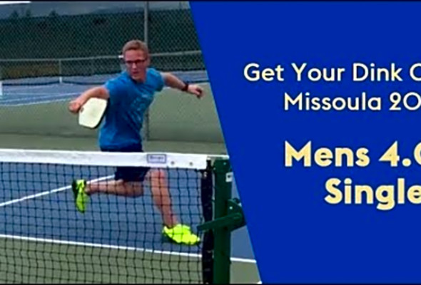 Pickleball 4.0 Singles Missoula 2018 - Dustin NcCorchuk