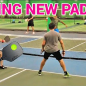 Trying New CRBN 2 Pickleball Paddle: Pickleball 4.5 Men&#039;s Doubles rec Game