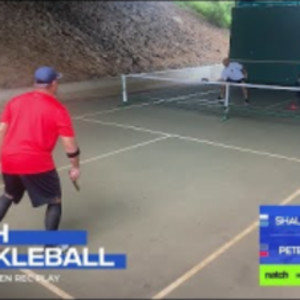 Pickleball Men&#039;s Doubles Rec Play feat. Pete/Josh vs Shaun/Isiah