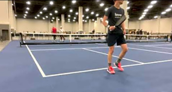 Pickleball PPA Las Vegas Mens doubles 4.5 19 bronze medal match