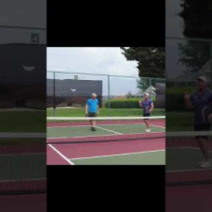 How To Cover the Lob in Pickleball #shorts #pickleball #lob #tips #tutor...