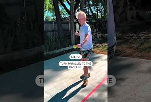 How to hit a spin serve! #shorts #pickleball
