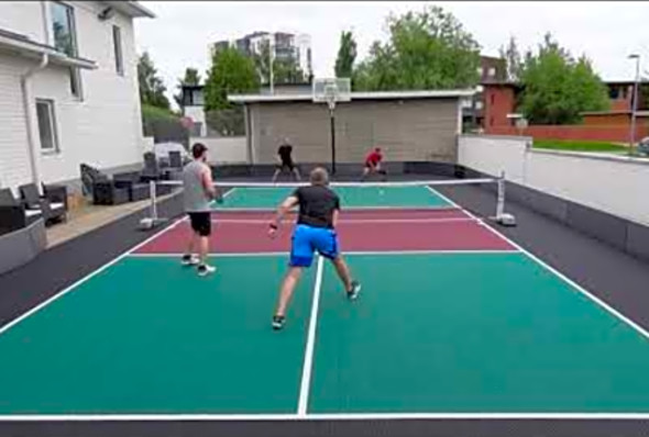 Private pickleball games in Finland - Part 1