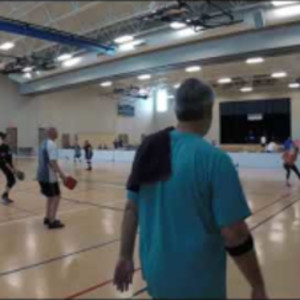 League City Pickleball tournament MXD 5.0 Brent Roy/Holly Smith VS Joe N...