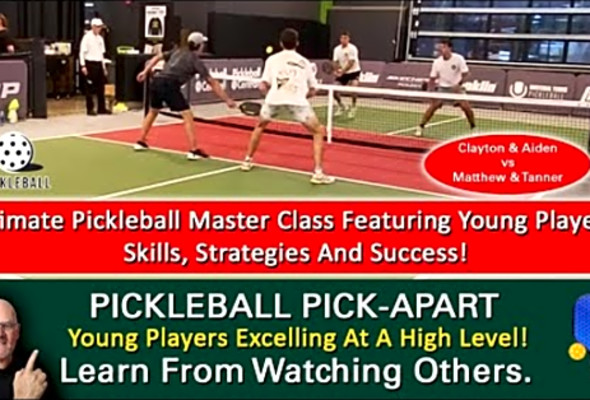 Pickleball! Five Take-Aways From This Game That Will Make You A Better Player! Learn From Watching!