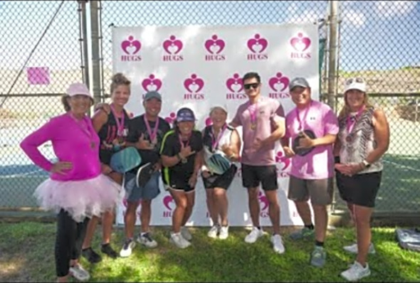HUGS Hawaii&#039;s 2nd Annual Pickleball Tournament Serves Up Support for Families in Need