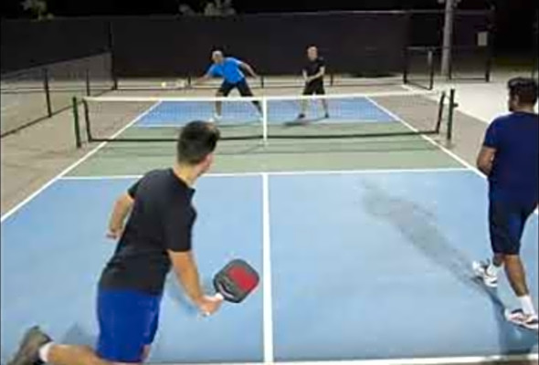 pickleball trick shot steven, Vegas Pickleball