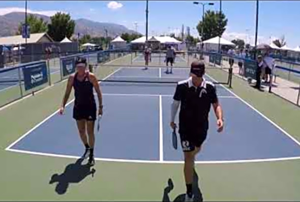 2023 PPA Tournament of Champions Pickleball Tournament Mixed Doubles Pro R2