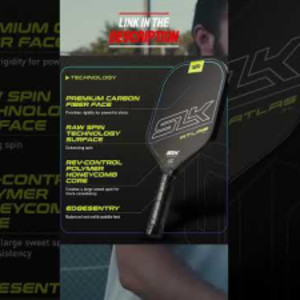 Elevate Your Pickleball Game with the 2025 SLK Atlas Paddle by Selkirk S...
