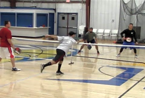 Jackson TN Pickleball Advanced Rec Play-Ben Tomasino/Dean Petty v Michael Williams/Brad Tursky