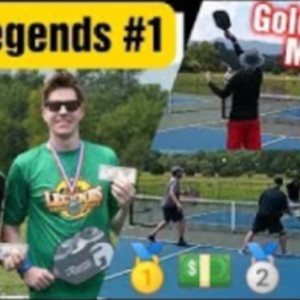 Gold Medal Match! Top Legends 4.0 Pickleball Tournament with $175 Cash P...
