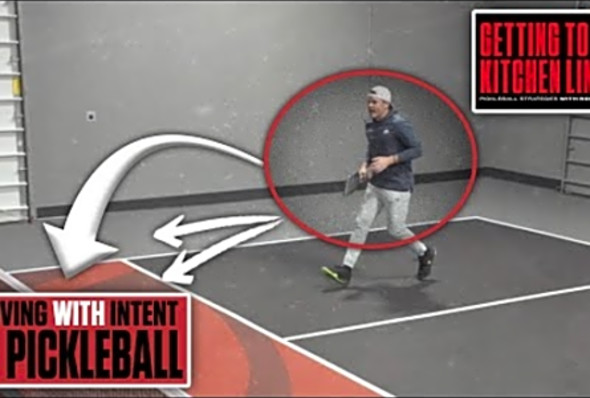Your Moving Return of Serve: Get to the Kitchen Line Before the 3rd Shot