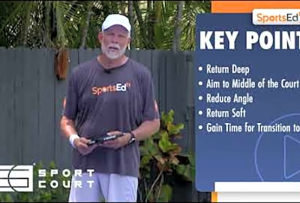 Pickleball Skills Training - Return of the Serve