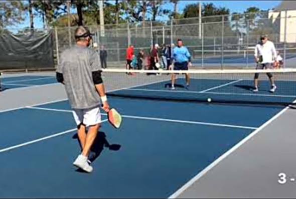 2021 Gulf Coast Games Pickleball Championships - Mens Doubles 65 - Winners Bracket - Finals