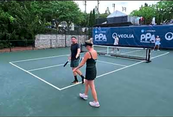 2025 Veolia Atlanta Open - Mix Pro Doubles / Arnold, Stratman -vs- Young, Kong / Game 2