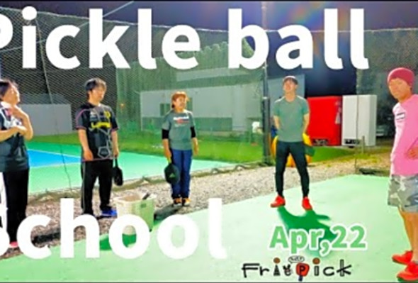 19:00422Pickleball lesson in actionApr.22