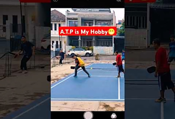 MY HOBBY IS A.T.P #pickleball #shorts #viral