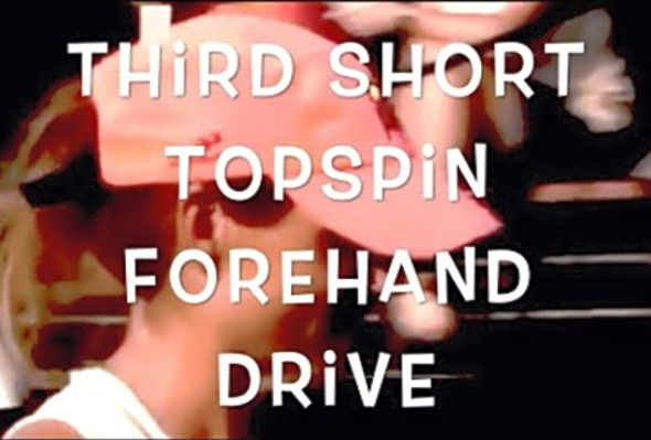 Pickleball Topspin Forehand Third Shot Drive with Various Footwork Patterns