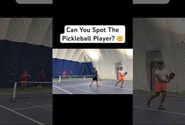 Can You Spot The Pickleball Player? #pickleball #fyp #viral #shorts #reels