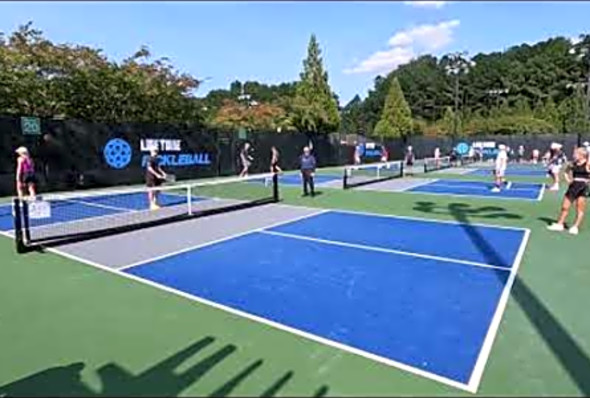 2024 Atlanta Slam PPA / Pro Mix Doubles Qualifiers / Halie, Caden -vs- Mix Couple / Game 1