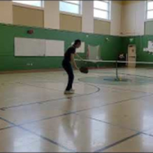 Pickleball How to hit a third shot drop