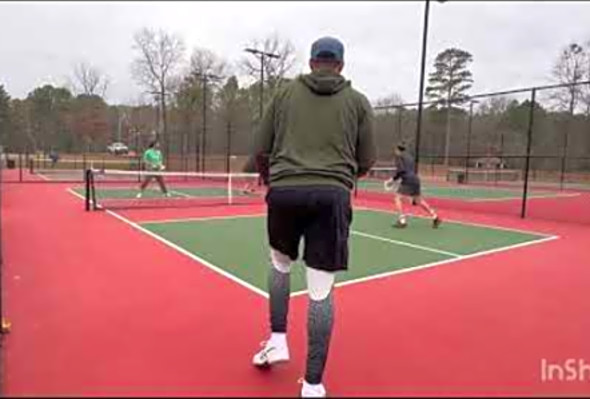 Mills Park Pickleball Highlights 02.03 Josh-Sam-Caleb-Jacob