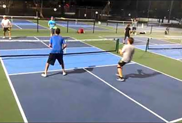 QUCK HANDS VS FAST FEET! 4.0 Pickleball Rec Game at Midway Park in Myrtle Beach, SC