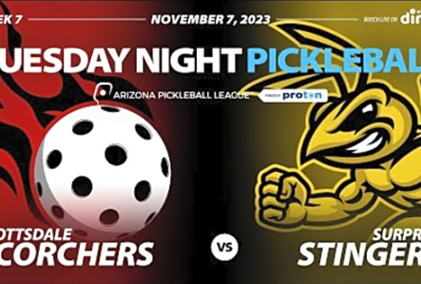 AZ PBL: Scottsdale Scorchers vs Surprise Stingers (Tue Nov 7, Season 2, Week 7)