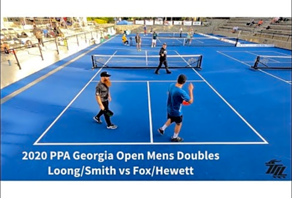 2020 PPA Georgia Open Mens Pro Doubles, Loong/Smith vs Fox/Hewett