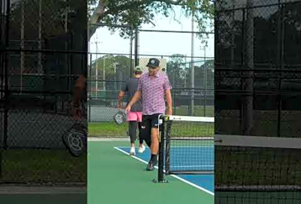 Trainer Crap Talks Pro Pickleball Player #pickleballtraining #pickleballcoach #pickleballrocks