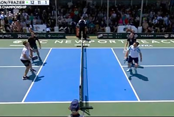 2023 PPA Newport Beach Men&#039;s Doubles GOLD Medal Match Highlights - Johnson/Frazier vs. Newman/Wright