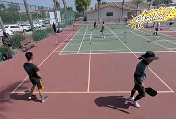 Pickleball Chumps Bryan/Scott vs Ethan/Gary 06102022