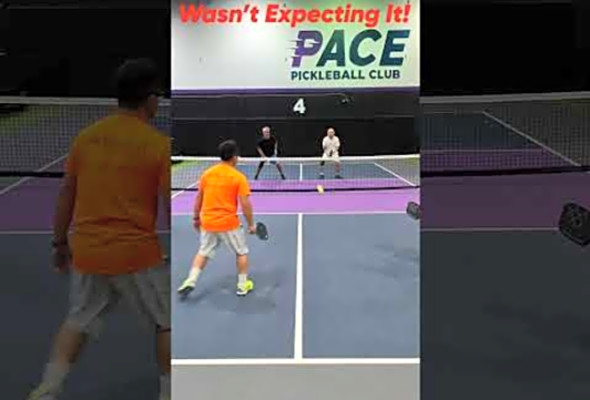 Wasnt Expecting It! #thepickleballrunner #pickleball #highlights #pickleballhighlights #shorts