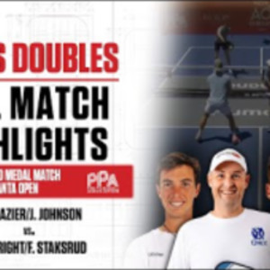 D. Frazier/J. Johnson vs. M. Wright/F. Staksrud - 2024 PPA Atlanta Open ...
